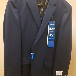Men's 42R Haggar Blue Blazer